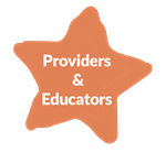 Link opens Providers and Educators page in same window. Grow NJ Kids star.